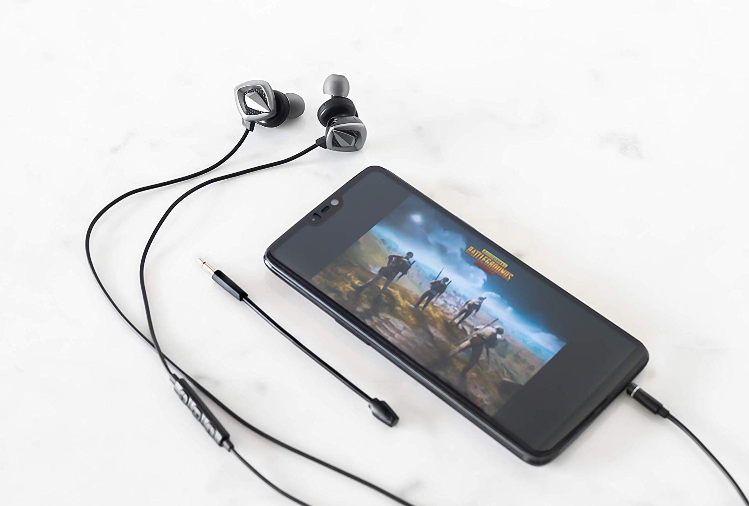 Cosmic Byte Cosmos Graphite in-Ear Earphone with Removable Mic (Black/Silver) - Image 4