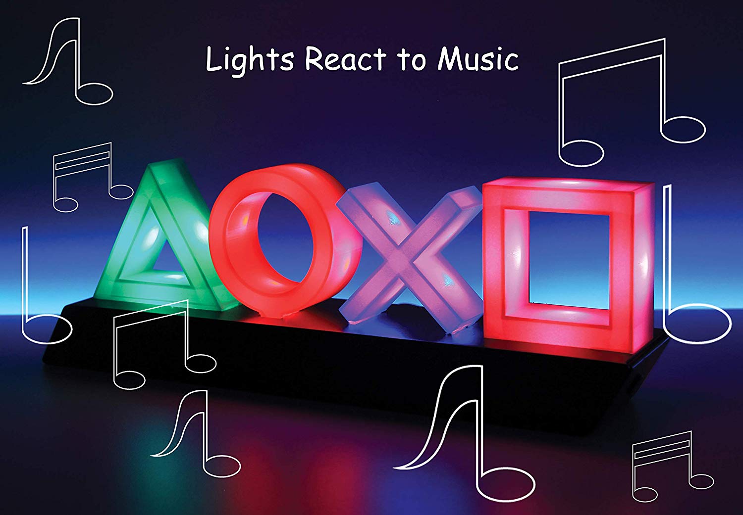 Playstation Icons Light with 3 Light Modes - Music Reactive Game Room Lighting - Image 3