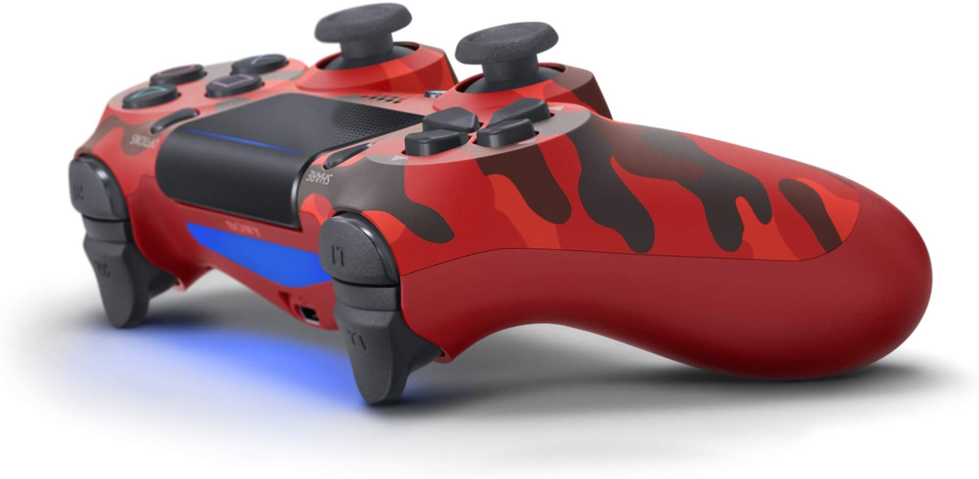 DualShock 4 Wireless Controller PS4 Red Camo - Image 1