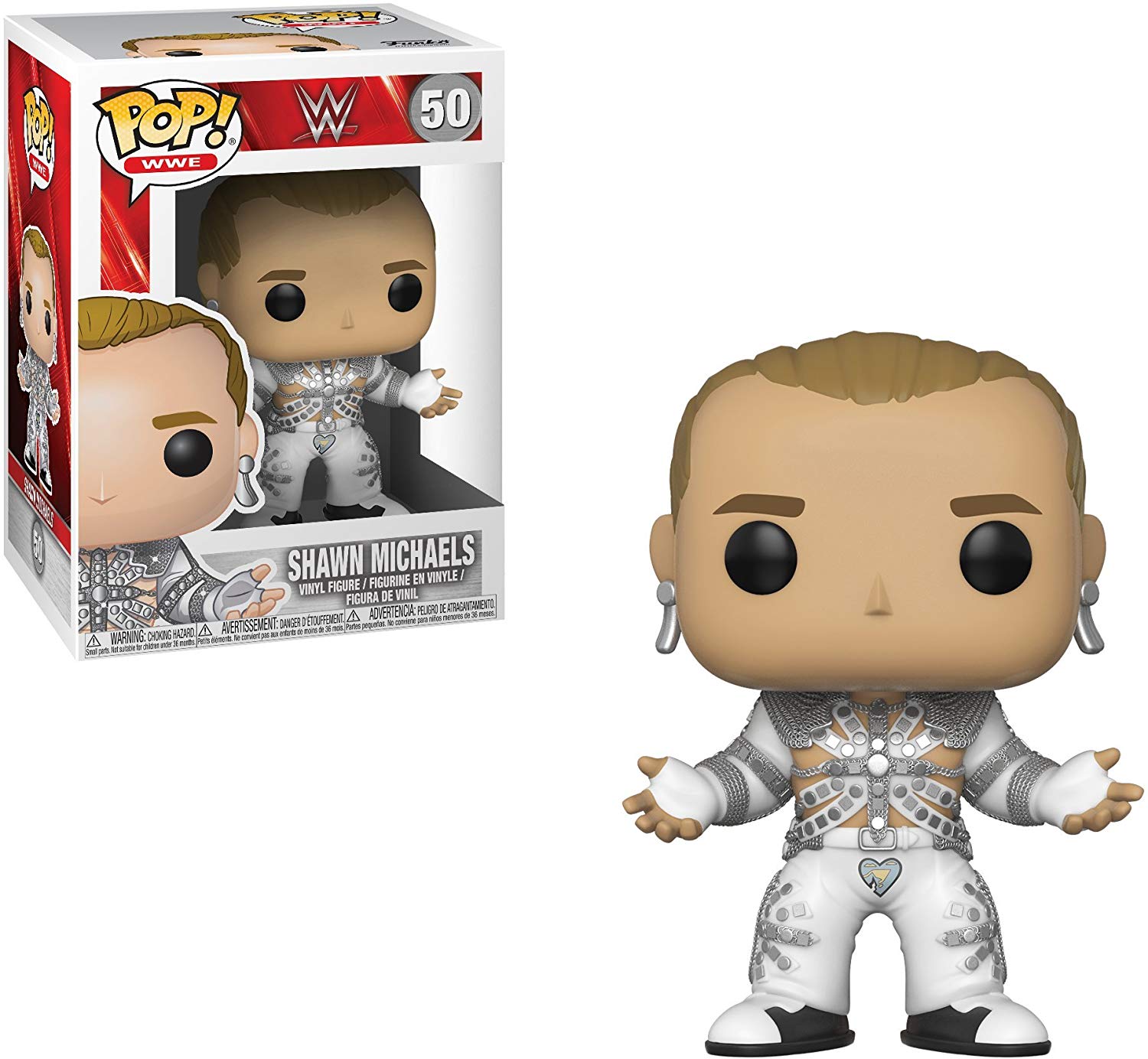 Funko WWE - Shawn Michaels (Wrestlemania12) Pop Vinyl Figurine - Image 2