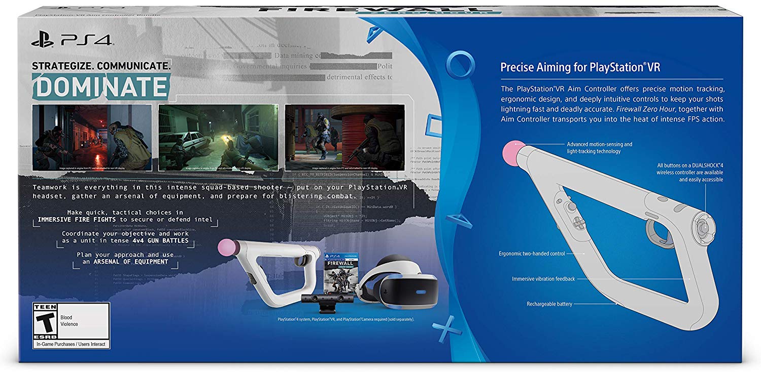 PSVR Aim Controller Firewall Zero Hour Bundle PlayStation VR - Image 2