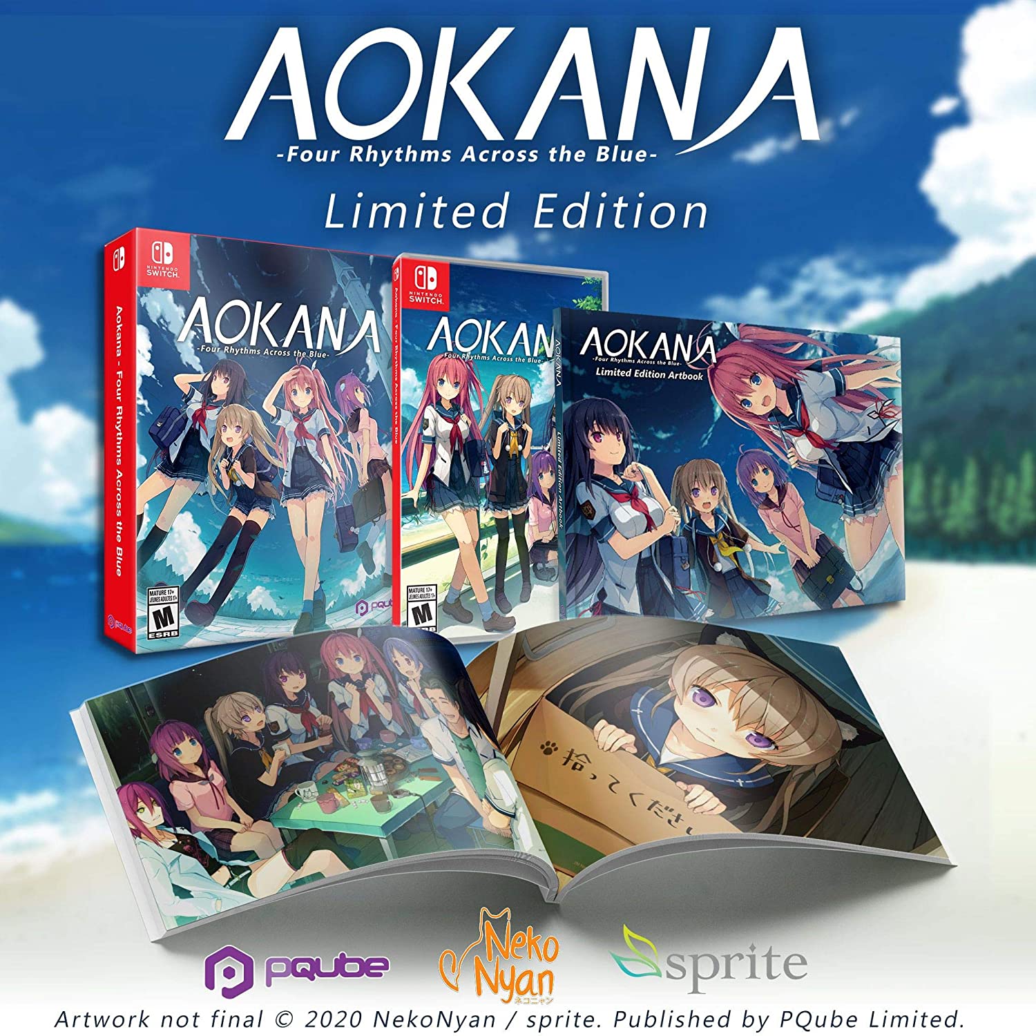 Aokana Four Rhythms Across the Blue Nintendo Switch - Image 1