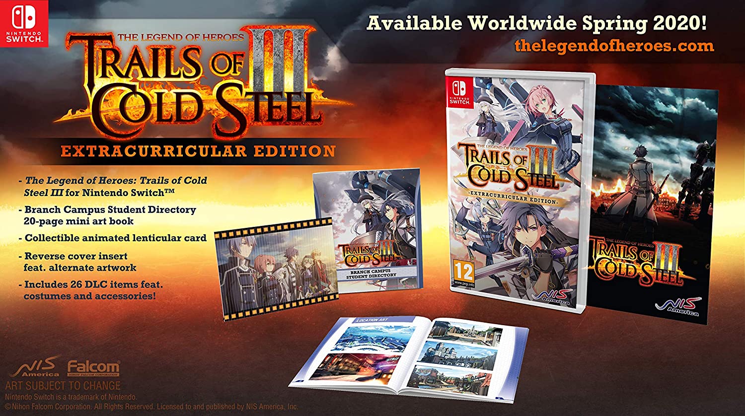 The Legend of Heroes Trails of Cold Steel III Extracurricular Edition Nintendo Switch - Image 3
