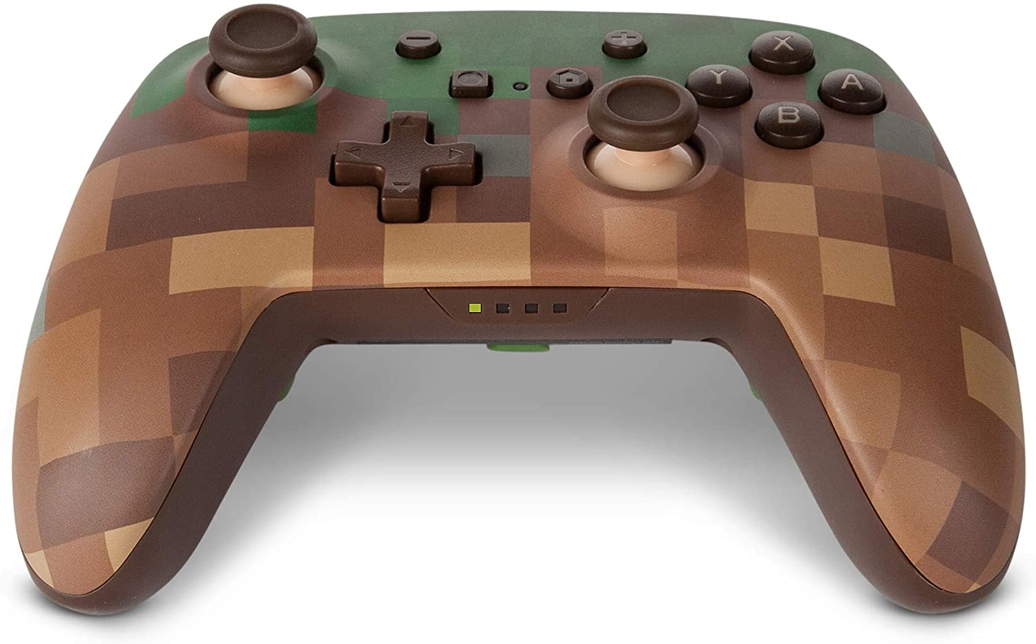 PowerA Enhanced Wireless Controller Nintendo Switch Minecraft Grass Block - Image 2