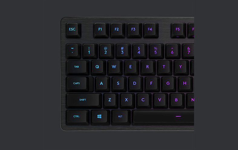 Logitech G512 CARBON LIGHTSYNC RGB Mechanical Gaming Keyboard with GX Blue (Clicky) - Image 4