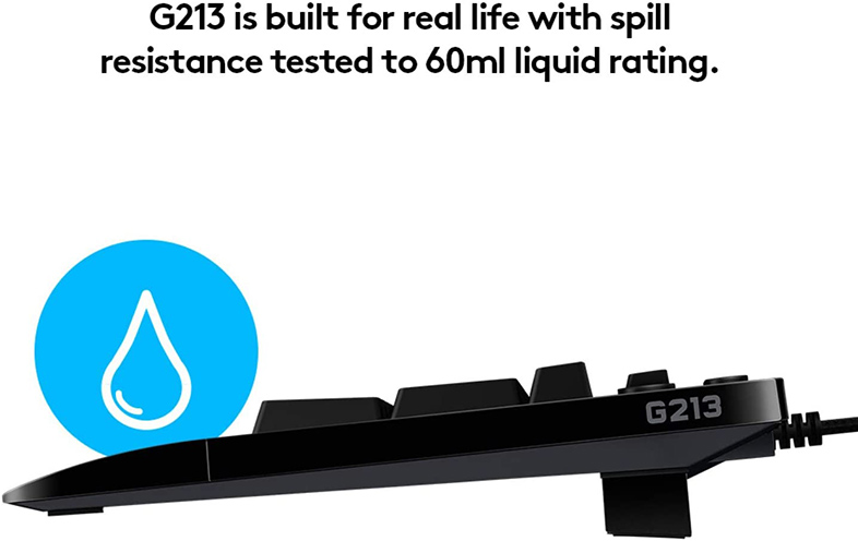 Logitech G213 PRODIGY  RGB Gaming Keyboard - Image 2