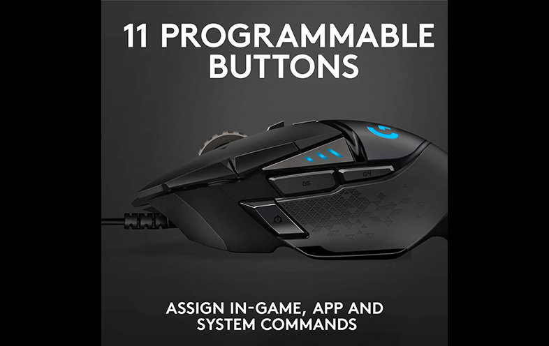 Logitech G502 Hero Wired Gaming Mouse - Image 4