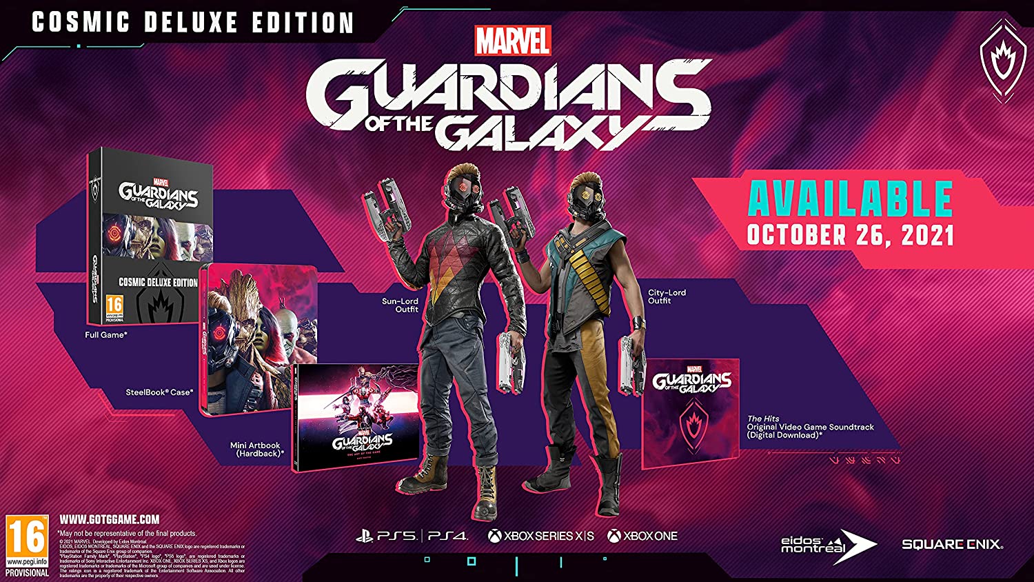 Marvel Guardians of the Galaxy Cosmic Deluxe Edition PS5 - Image 1