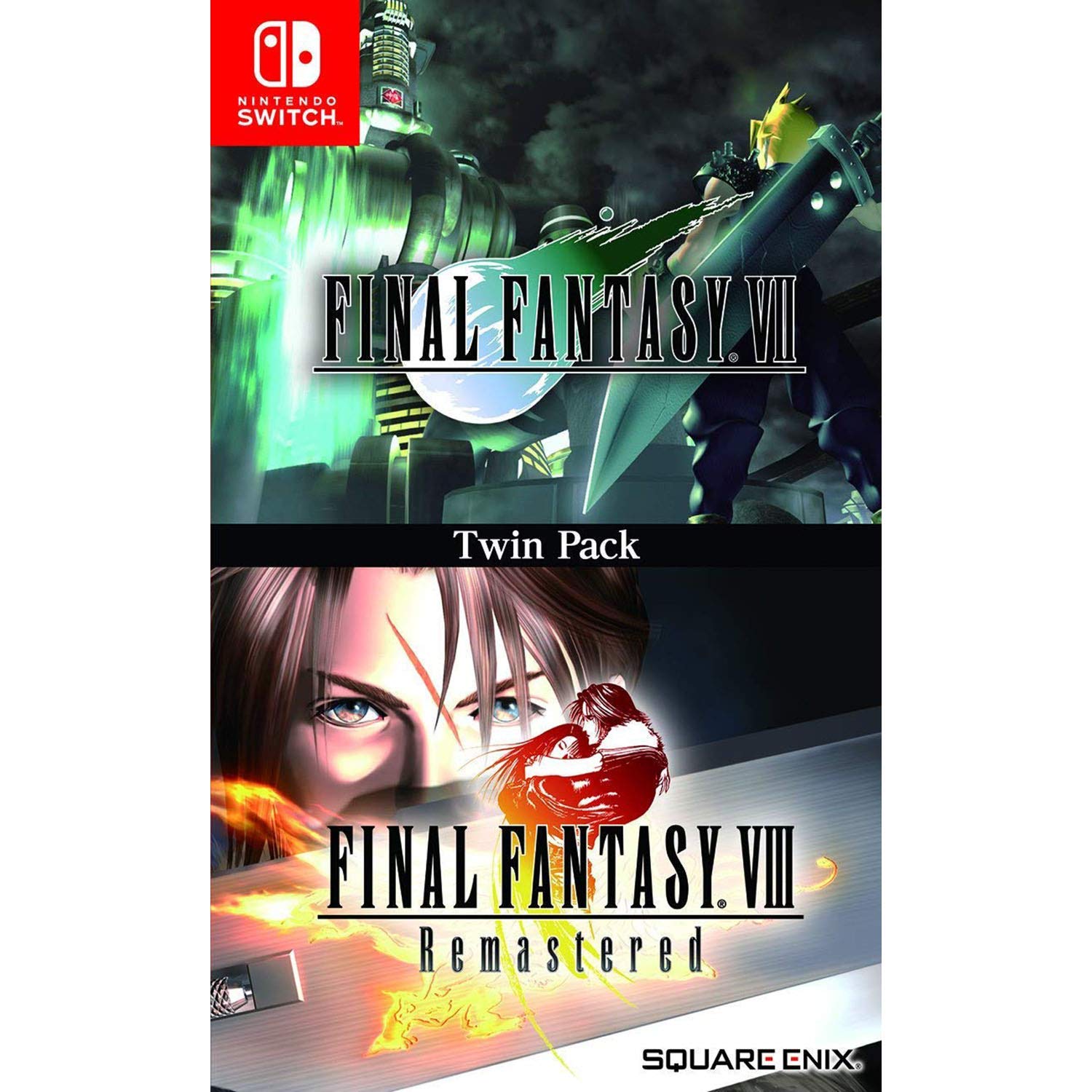 Final Fantasy VII and Final Fantasy VIII Remastered Twin Pack Nintendo Switch - Image 1