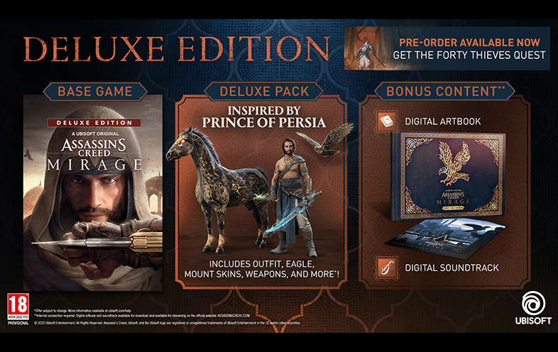 Assassin’s Creed Mirage Deluxe edition - PlayStation 5 - Image 1