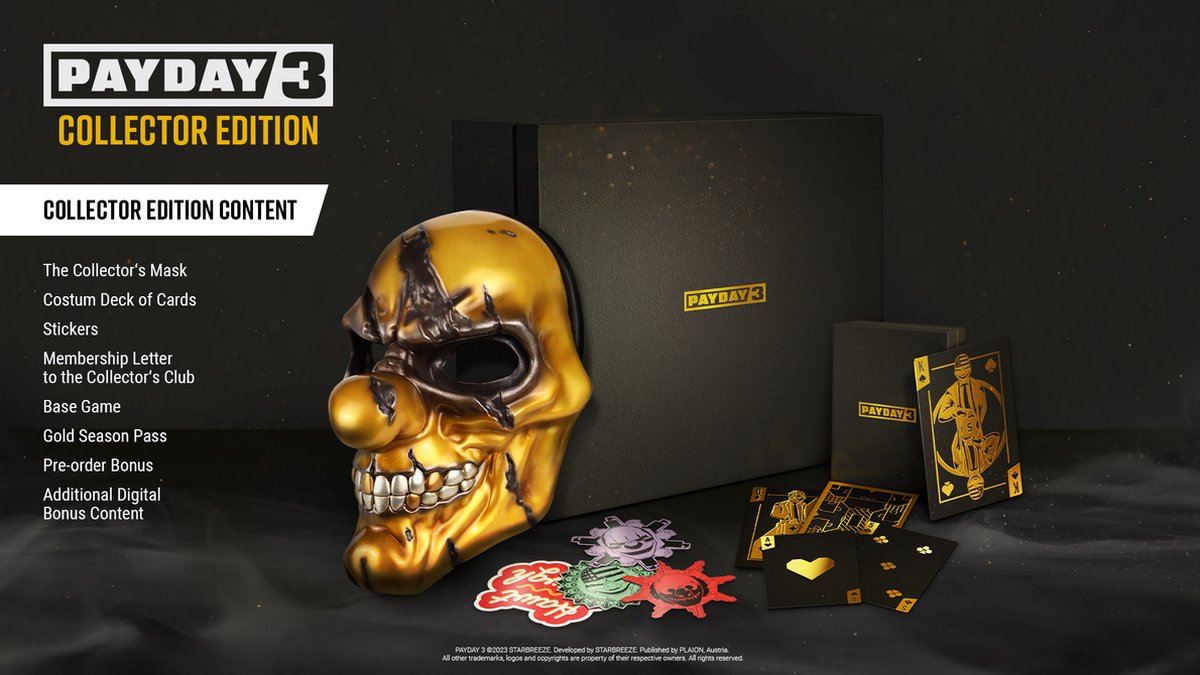 PAYDAY 3 COLLECTORS EDITION - PlayStation 5 - Image 2