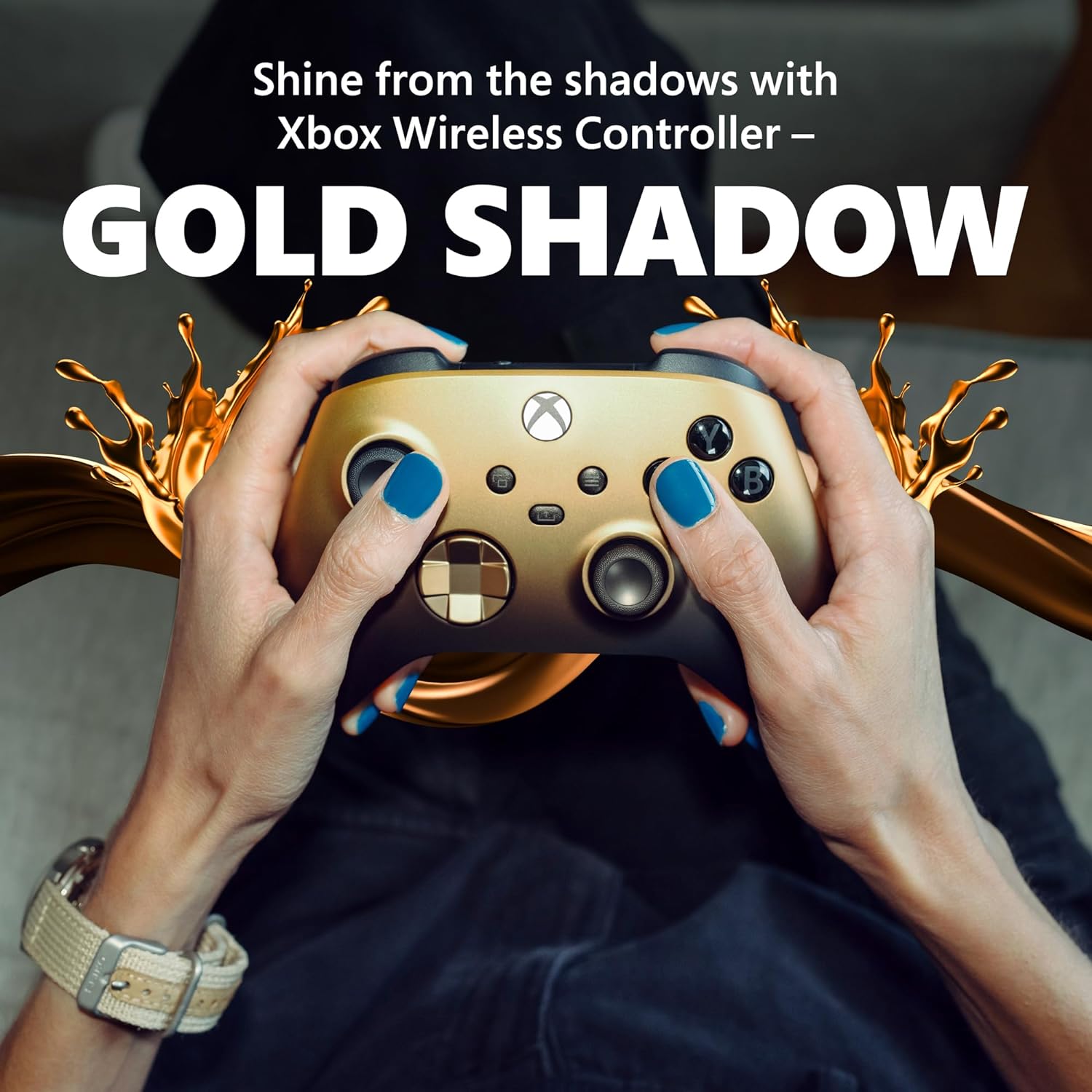 Xbox Wireless Controller – Gold Shadow Special Edition - Image 5