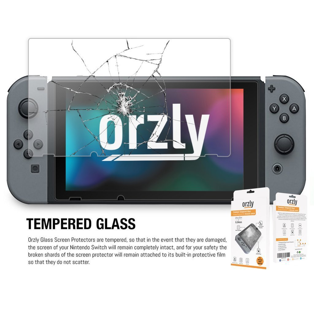 Tempered Glass [0.24 MM] Screen Protector [2 x Screen Guards] for 6.2 Inch Tablet Screen On Nintendo Switch - Image 2