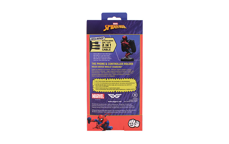 Marvel: The Amazing Spider-Man Cable Guys Controller and Phone Holder  - Image 5