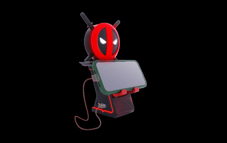 Marvel : Deadpool Cable Guys Ikon Controller and Phone Holder with Charging Stand - Image 5