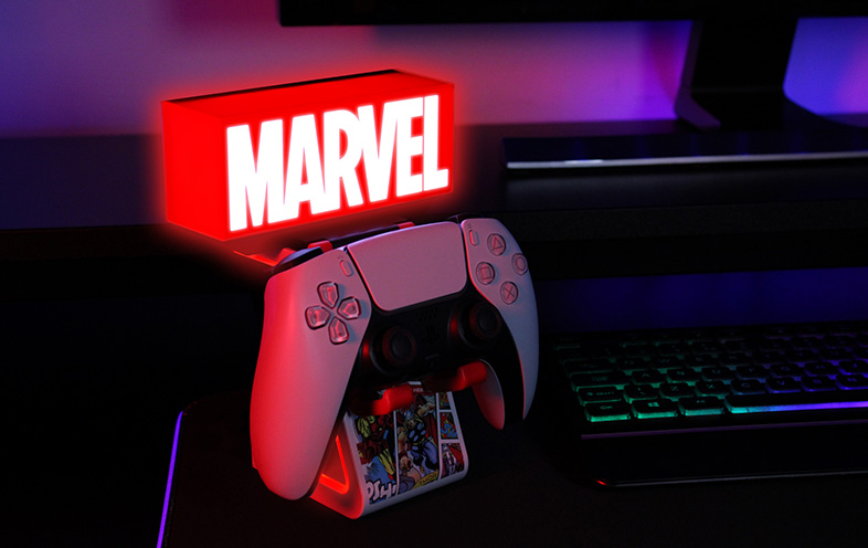 Marvel Cable Guys Ikon Controller and Phone Holder with Charging Stand for Controller Holder - Image 1