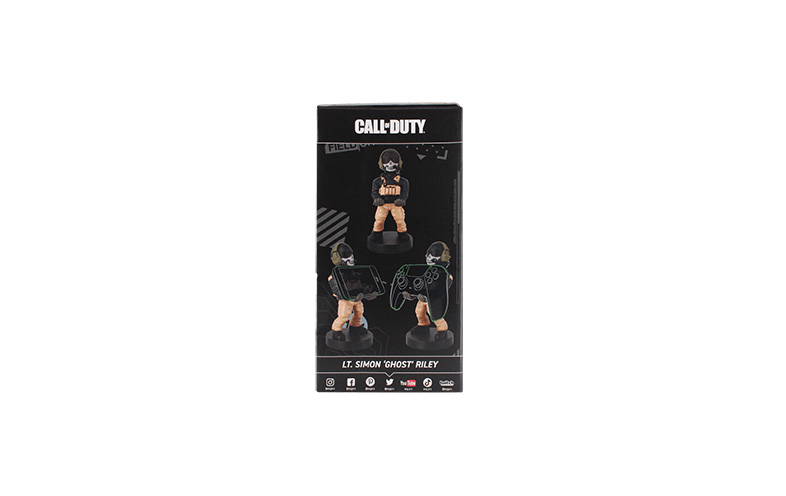 Call of Duty: Lt. Simon Ghost Riley Cable Guys Original Controller and Phone Holder - Image 1