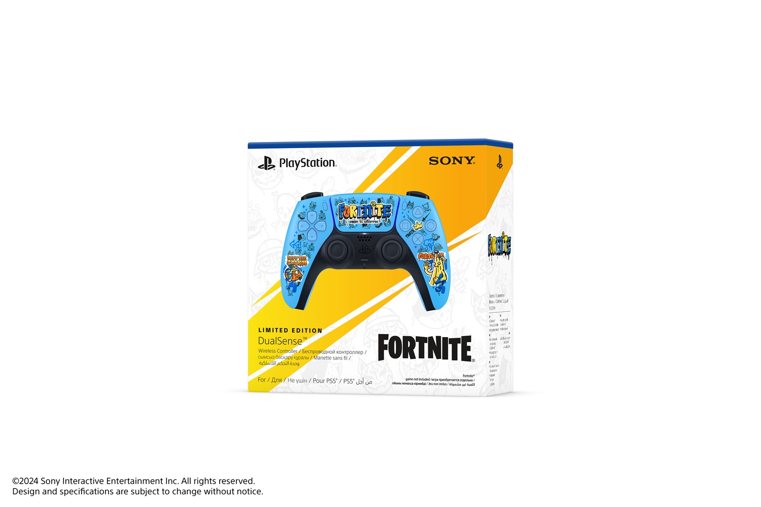 PlayStation 5 Dualsense Wireless Controller - Fortnite Limited Edition - Image 6