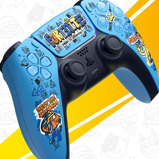 PlayStation 5 Dualsense Wireless Controller - Fortnite Limited Edition - Image 2