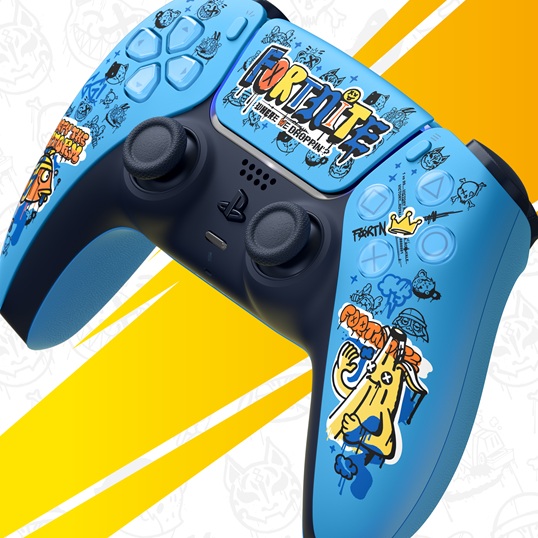 PlayStation 5 Dualsense Wireless Controller - Fortnite Limited Edition - Image 3