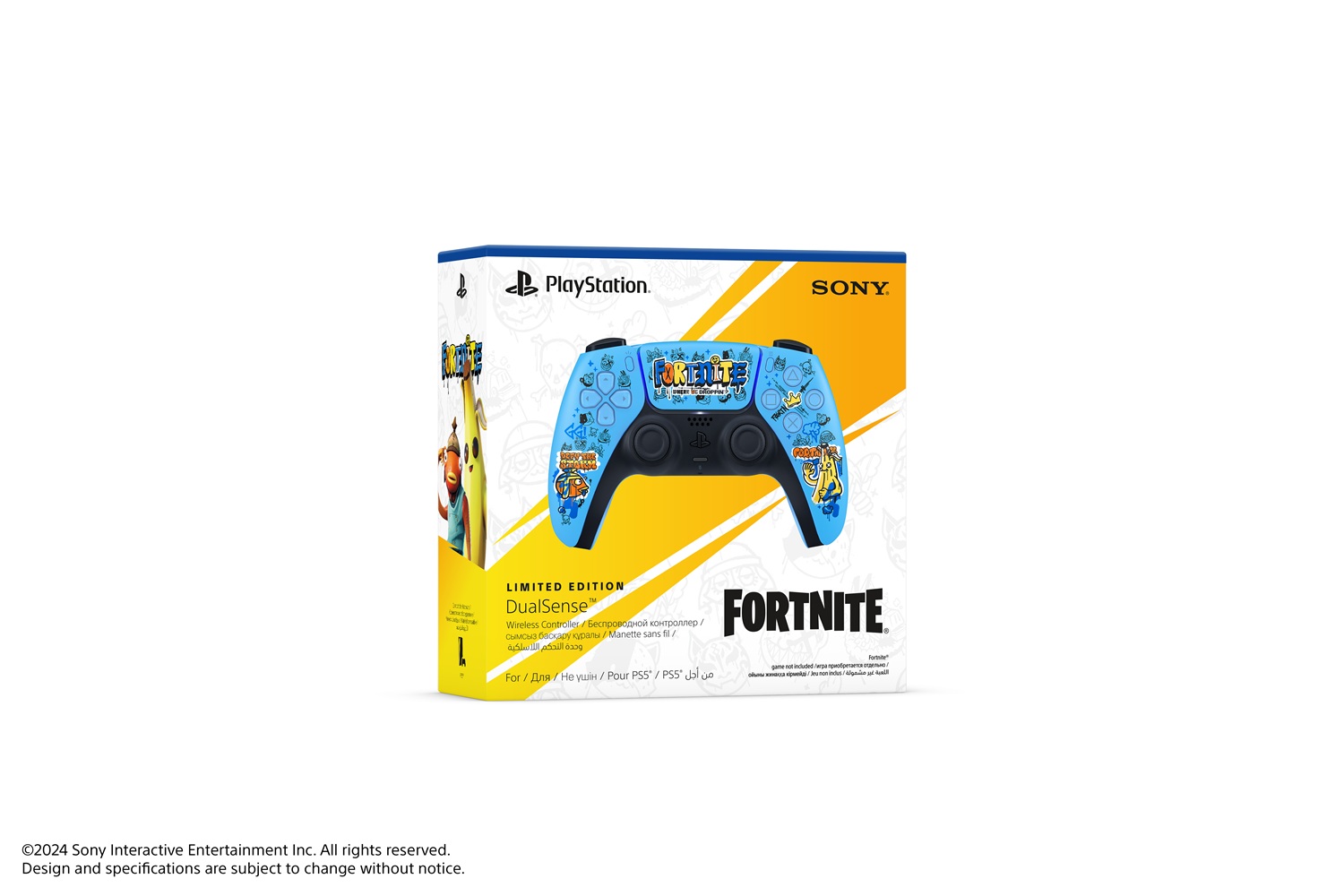 PlayStation 5 Dualsense Wireless Controller - Fortnite Limited Edition - Image 4