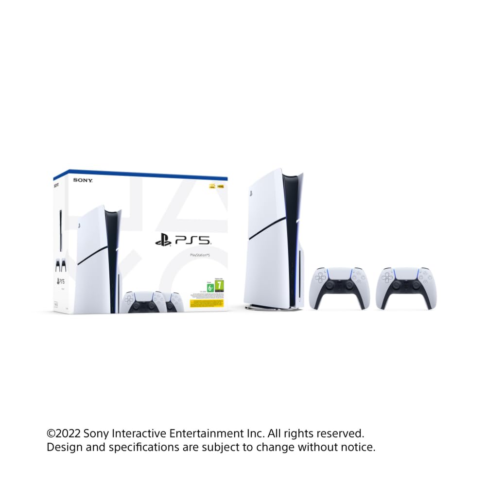 Sony PS5® Console - Two DualSense Wireless Controllers Bundle - Image 3