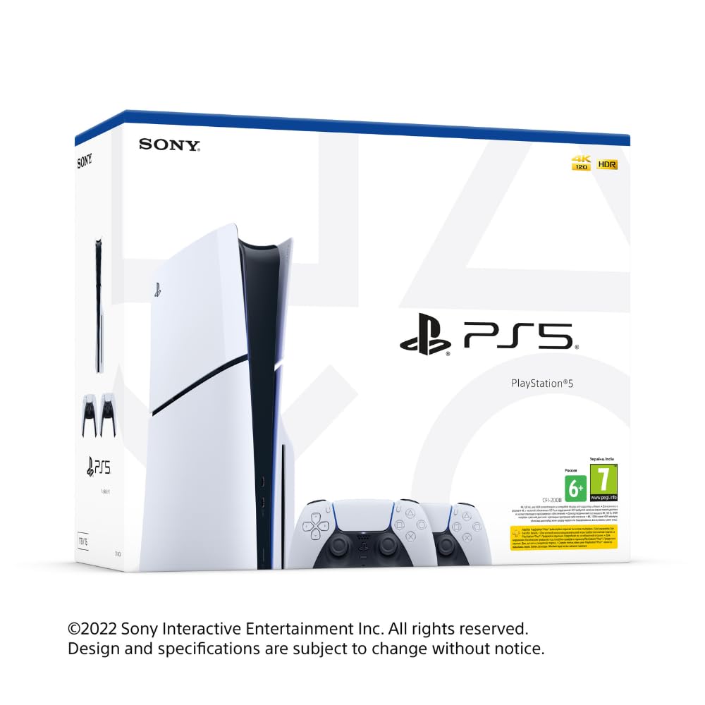 Sony PS5® Console - Two DualSense Wireless Controllers Bundle - Image 5