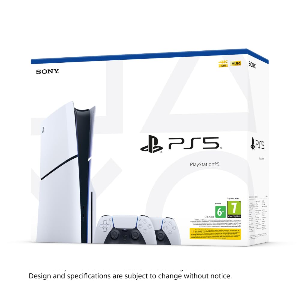 Sony PS5® Console - Two DualSense Wireless Controllers Bundle - Image 4