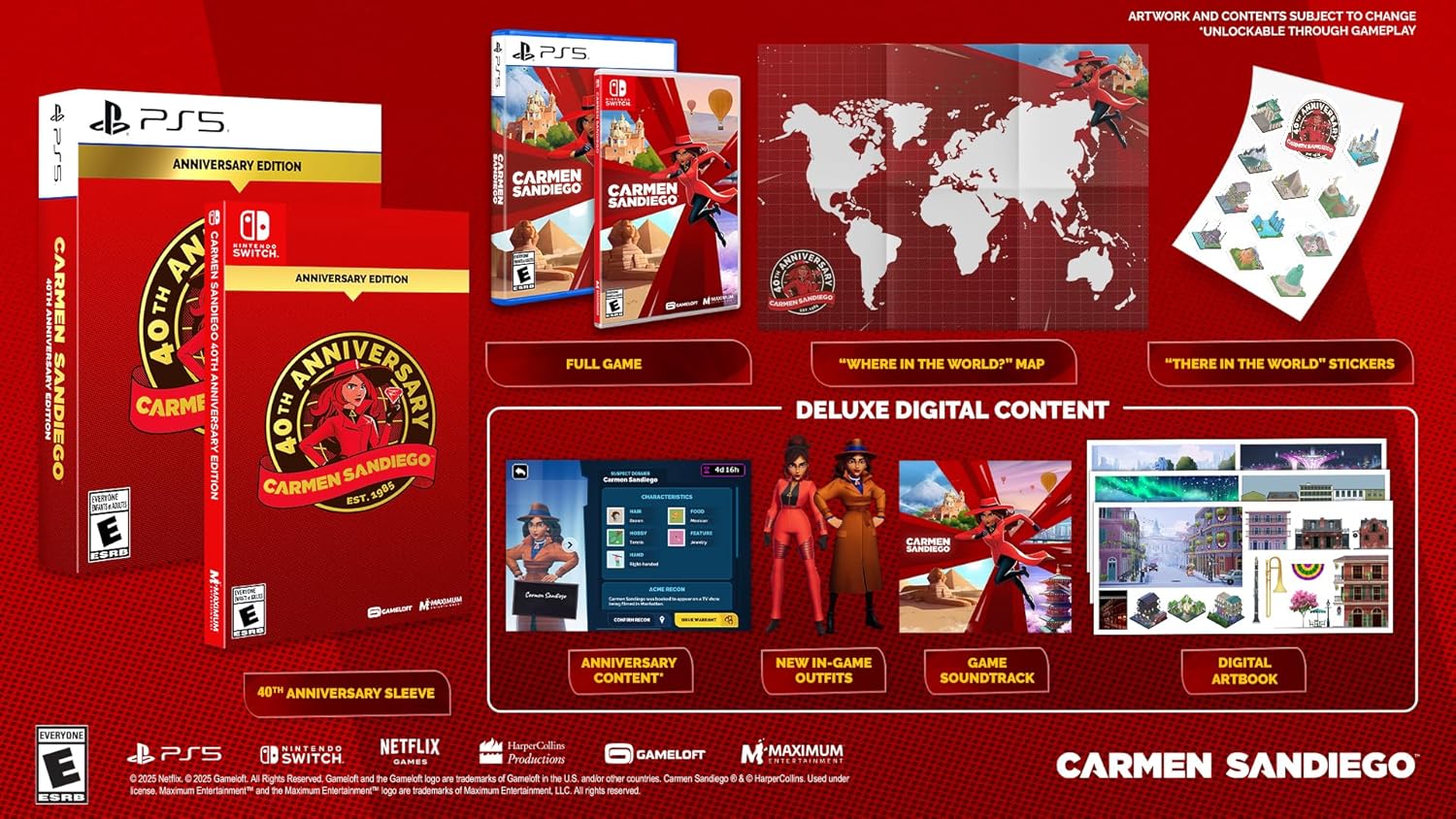 Carmen Sandiego 40th Anniversary Edition - Nintendo Switch - Image 5