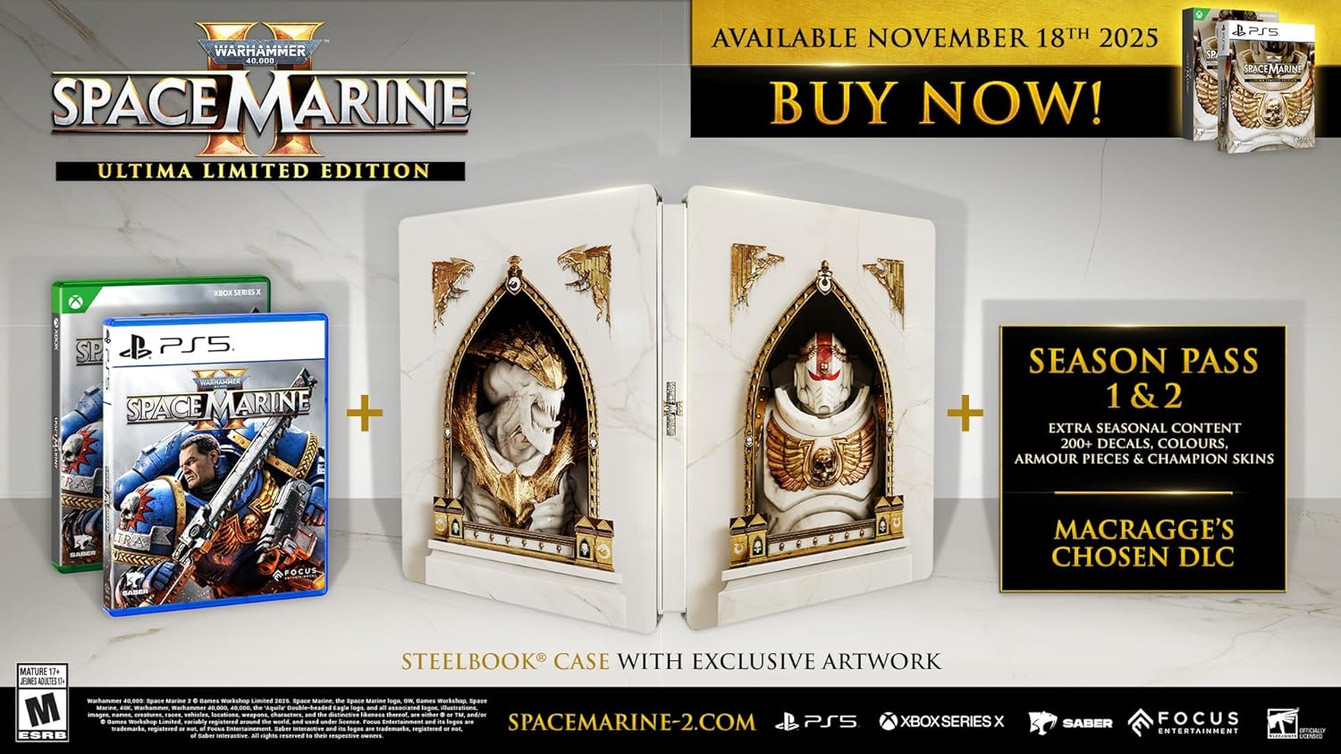 Warhammer 40,000: Space Marine 2 - Ultima Limited Edition - PlayStation 5 - Image 5