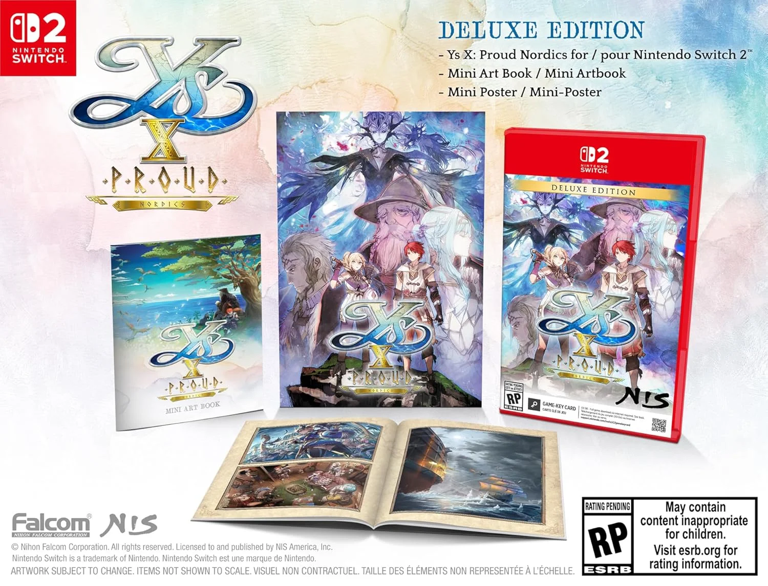 Ys X: Proud Nordics: Deluxe Edition - Nintendo Switch 2 - Image 2