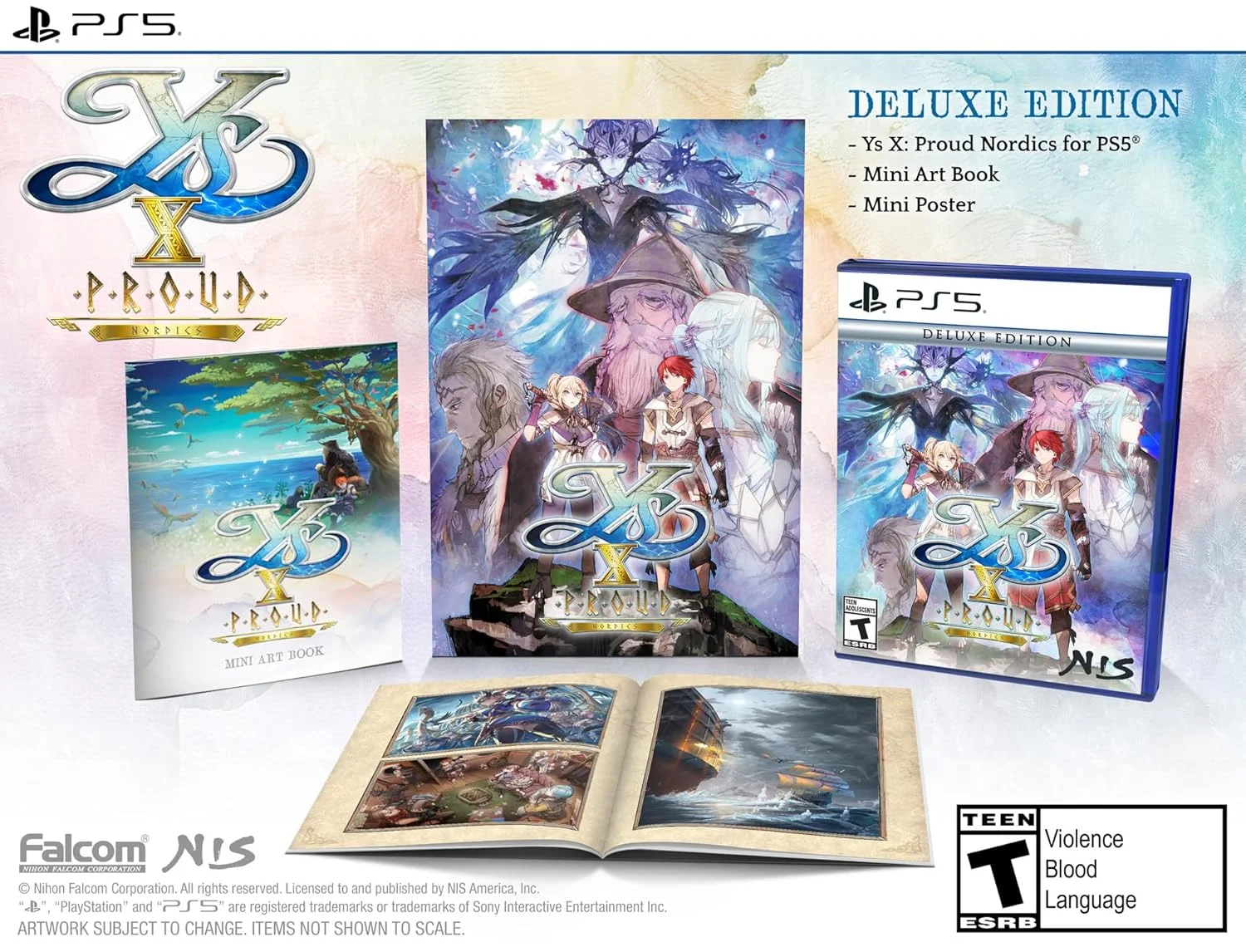 Ys X: Proud Nordics: Deluxe Edition - PlayStation 5 - Image 2