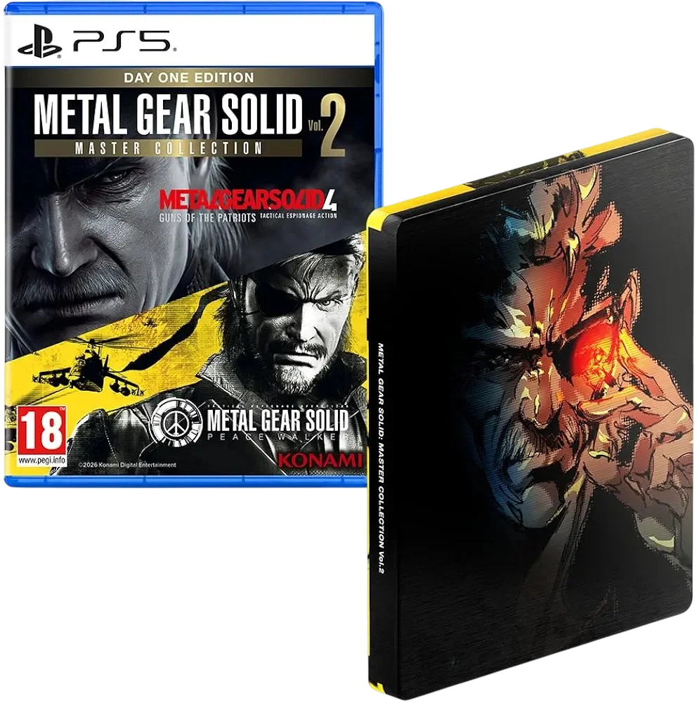 METAL GEAR SOLID MASTER COLLECTION Vol. 2 Steelbook Edition PS5 - Image 1
