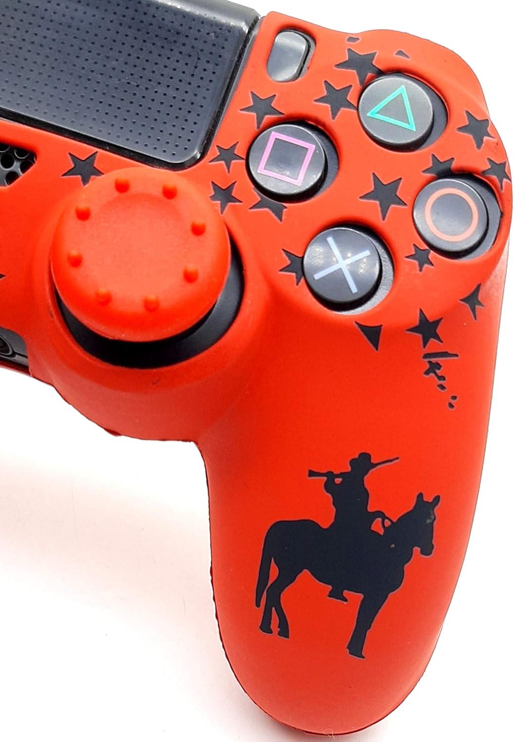 TMG Ps4 RDR 2 Theme Silicone Protective Skin Case Cover for PS4 Controller - Image 2