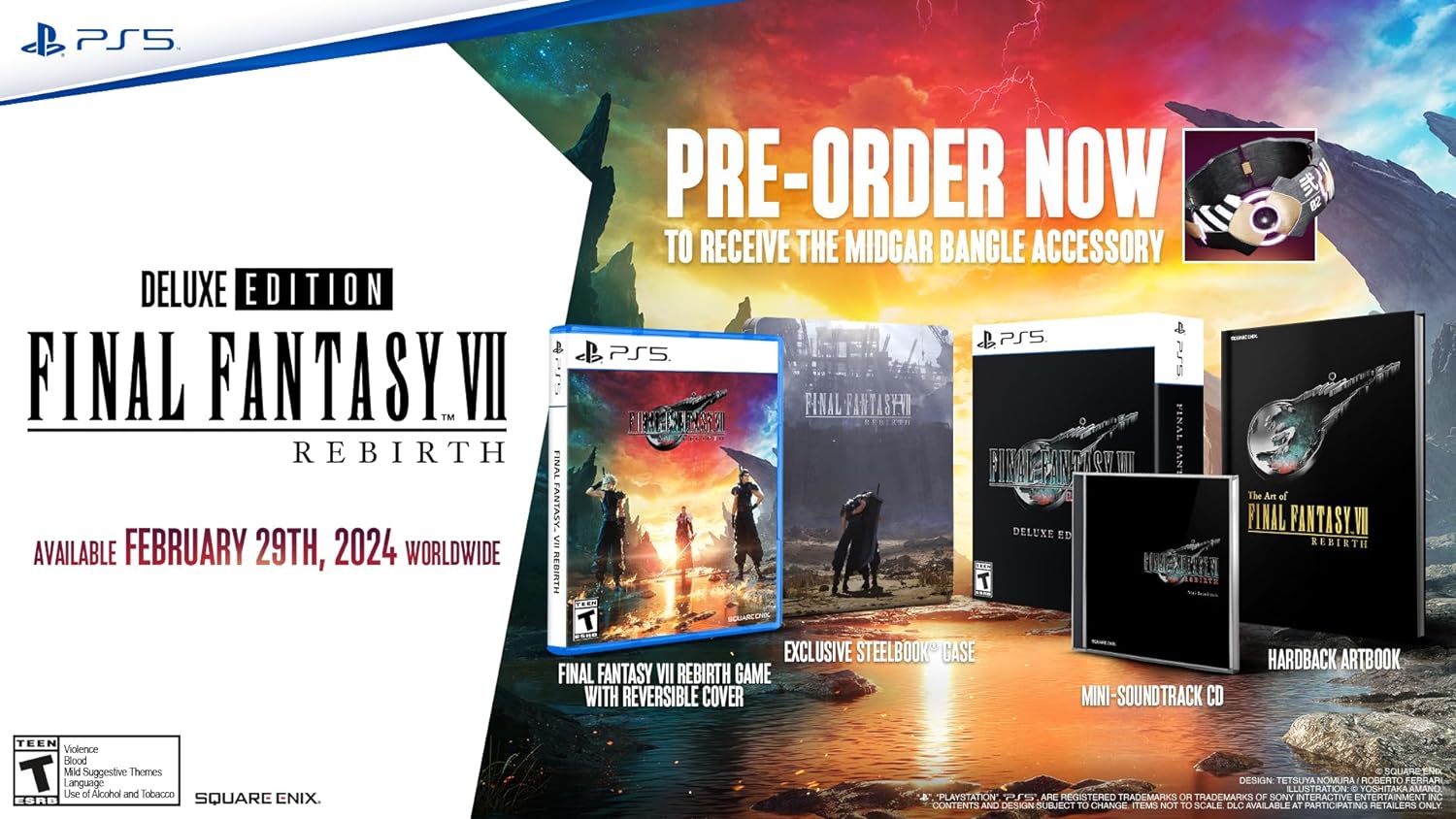 Final Fantasy VII Rebirth: Deluxe Edition for PS5 - Image 7