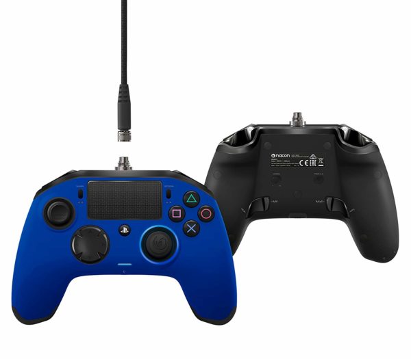 Nacon Official Sony PS4 Wired Pad: Revolution Pro Controller – Limited Edition (Blue) - Image 3