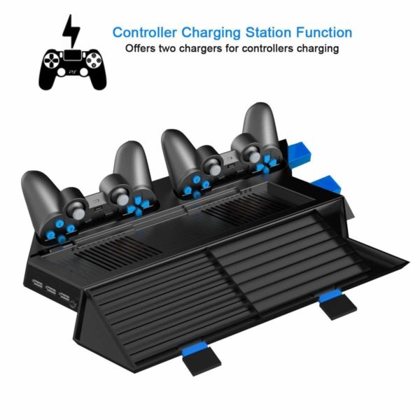 Cooling Fans, Two Controller Charging Stand and 14 Game Discs Seats - Image 3