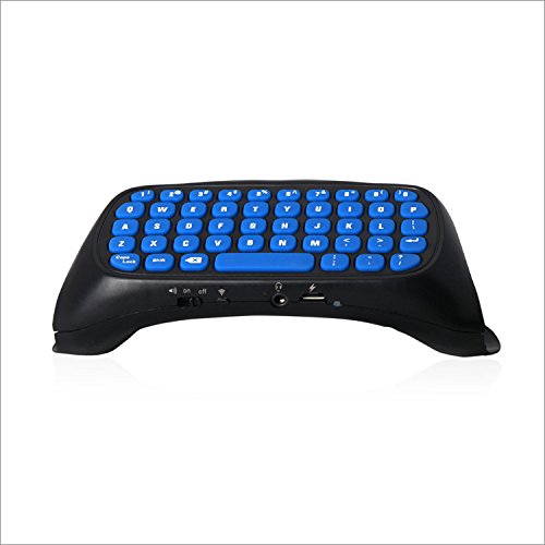 Mini Wireless Gaming Keyboard, Joystick for PS4 Slim/Pro Console Controller,KEY: PAD – Attachable Wireless Keyboard for your PlayStation 4 Controller - Image 2