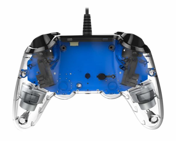 Nacon Wired Illuminated Compact Controller for PS4 (Blue) PlayStation official Licensed Product - Image 3