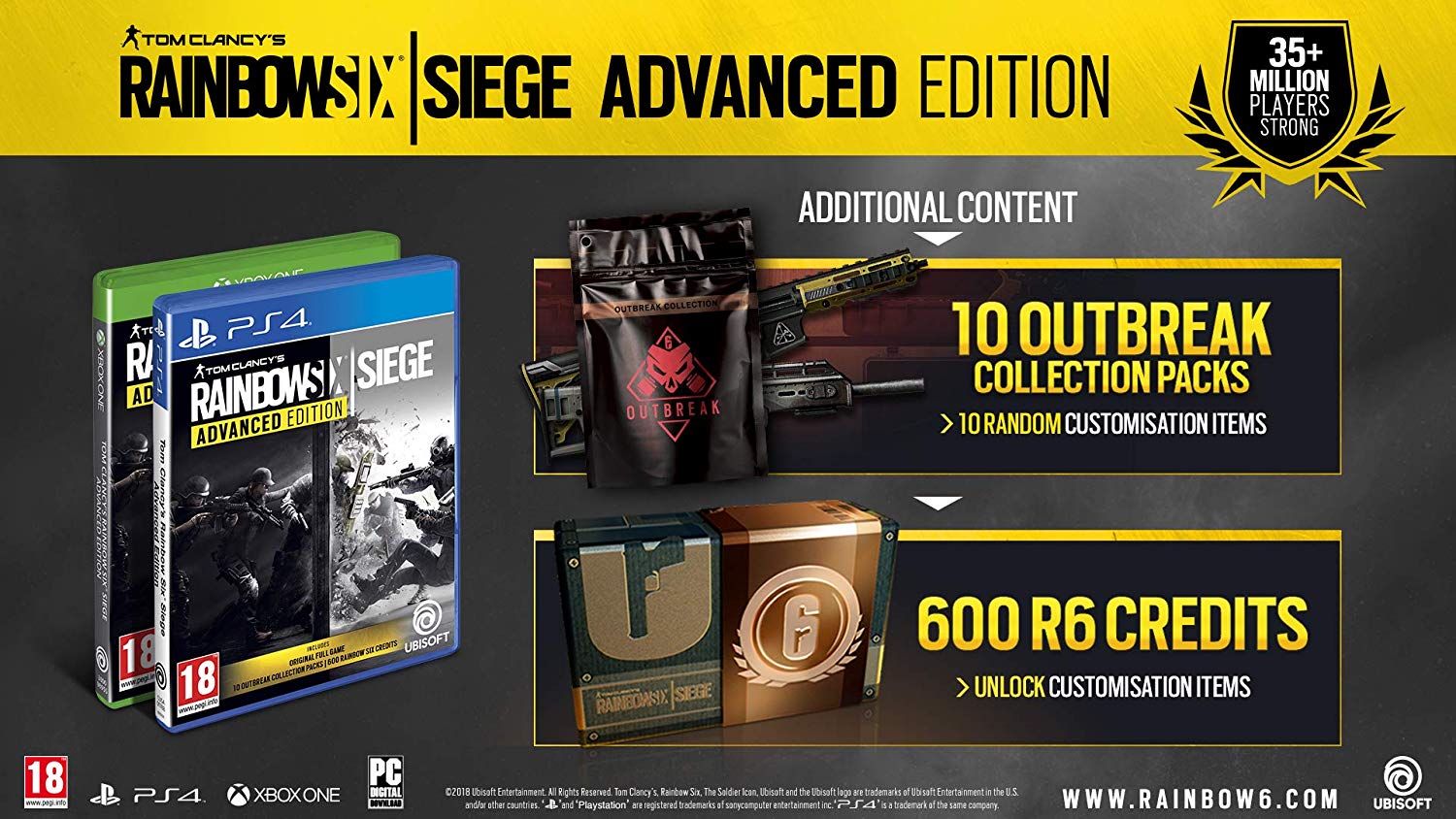 Tom Clancy Rainbow Six Siege Advanced Edition PS4 - Image 1